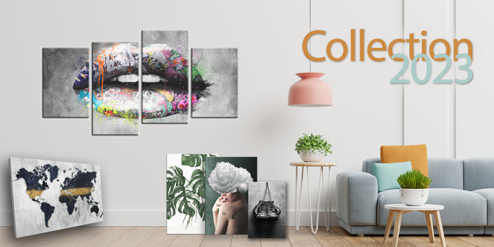 Impression Sur Toile « Baguettes Japonaises » - Design Rouge Moderne - Neuf